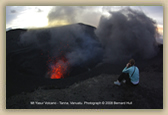 Christy Hull at Mt Yasur 4