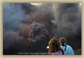 Debbie & Christy Hull at Mt Yasur